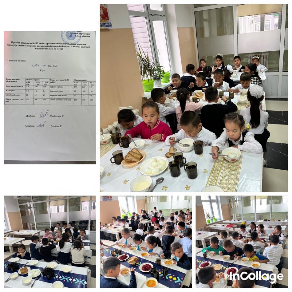 Жұма күнгі ас мәзірі