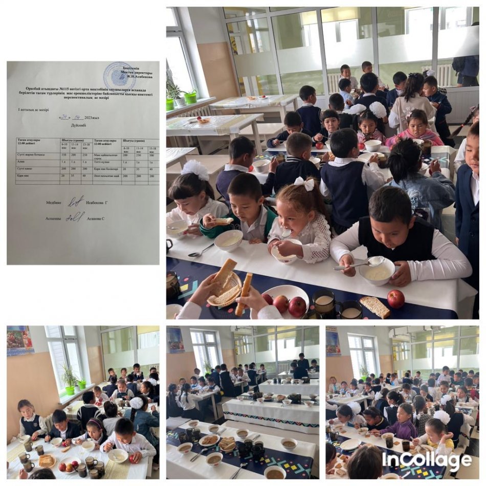 Дүйсенбі күнгі ас мәзірі